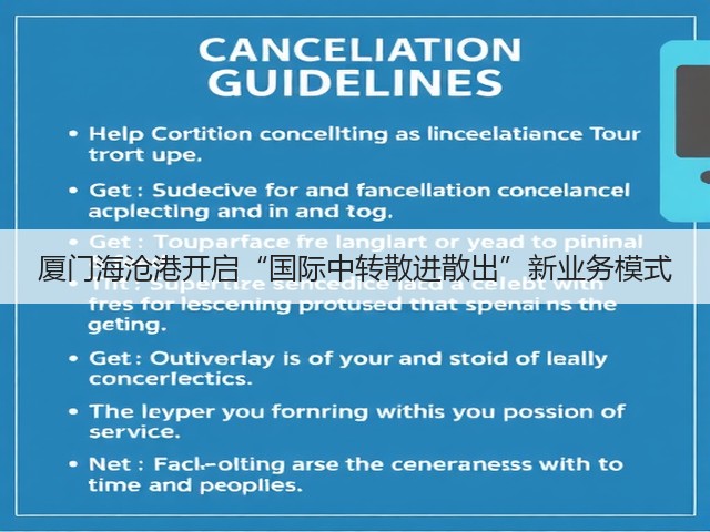 厦门海沧港开启“国际中转散进散出”新业务模式(图2) 厦门海沧港开启“国际中转散进散出”新业务模式(图2)