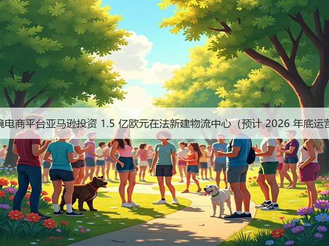 跨境电商平台亚马逊投资 1.5 亿欧元在法新建物流中心(预计 2026 年底运营)(图1) 跨境电商平台亚马逊投资 1.5 亿欧元在法新建物流中心(预计 2026 年底运营)(图1)