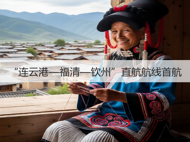 “连云港—福清—钦州”直航航线首航(图2) “连云港—福清—钦州”直航航线首航(图2)