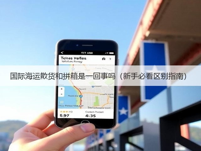 国际海运散货和拼箱是一回事吗(新手必看区别指南)(图1) 国际海运散货和拼箱是一回事吗(新手必看区别指南)(图1)