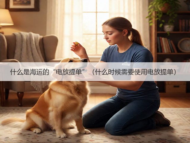 什么是海运的“电放提单”(什么时候需要使用电放提单)(图1) 什么是海运的“电放提单”(什么时候需要使用电放提单)(图1)