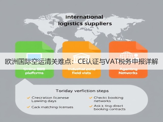 欧洲国际空运清关难点:CE认证与VAT税务申报详解(图1) 欧洲国际空运清关难点:CE认证与VAT税务申报详解(图1)