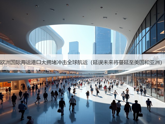 欧洲国际海运港口大拥堵冲击全球航运（延误未来将蔓延至美国和亚洲）(图1)