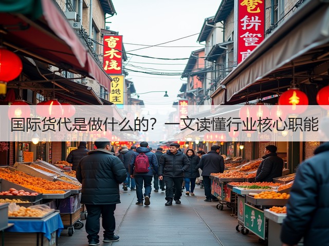 国际货代是做什么的?一文读懂行业核心职能(图2) 国际货代是做什么的?一文读懂行业核心职能(图2)