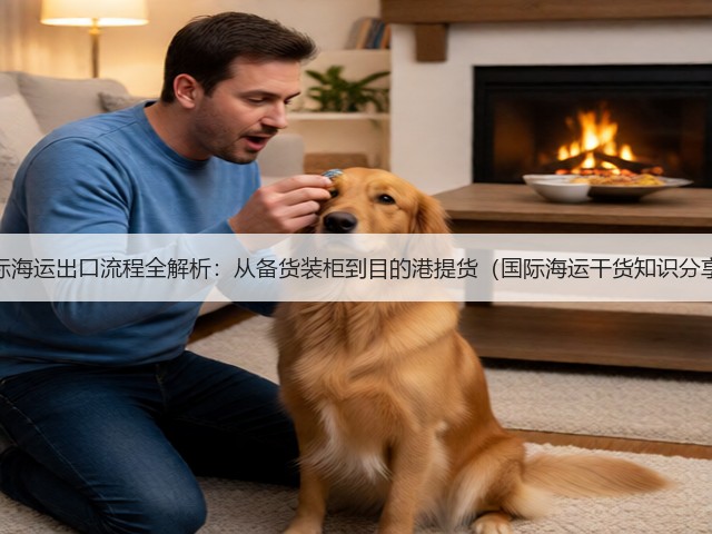 国际海运出口流程全解析：从备货装柜到目的港提货（国际海运干货知识分享）(图2)
