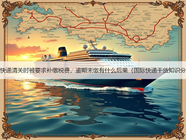 国际快递清关时被要求补缴税费，逾期未缴有什么后果（国际快递干货知识分享）(图1)