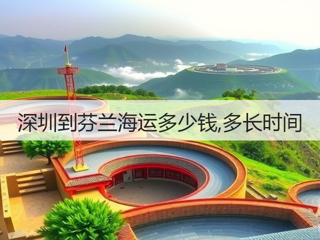 深圳到芬兰海运多少钱,多长时间(图1) 深圳到芬兰海运多少钱,多长时间(图1)