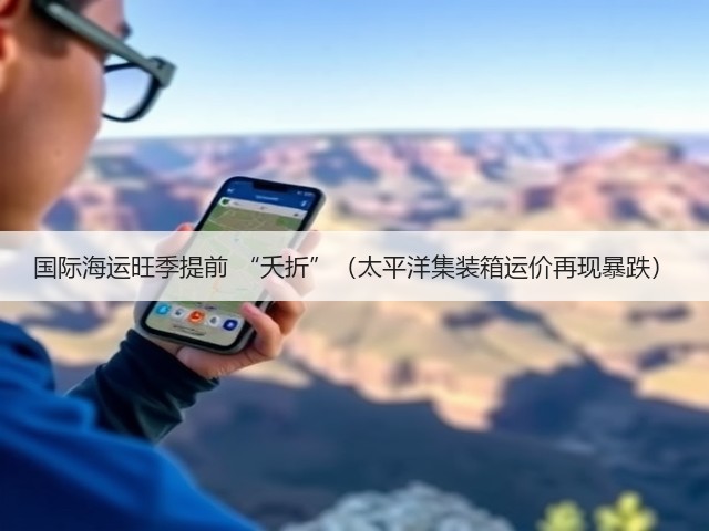 国际海运旺季提前 “夭折”(太平洋集装箱运价再现暴跌)(图2) 国际海运旺季提前 “夭折”(太平洋集装箱运价再现暴跌)(图2)