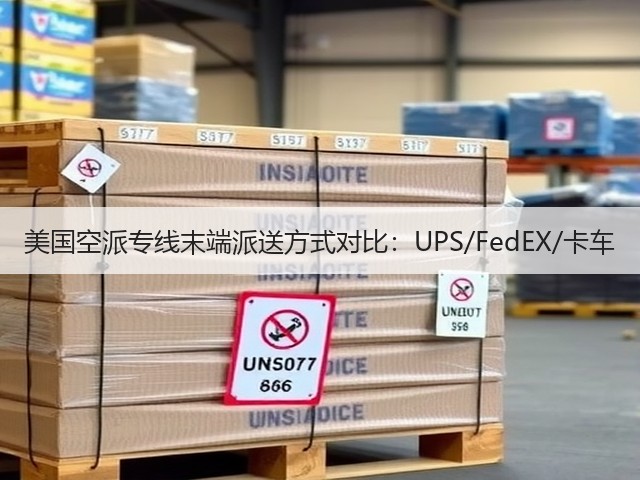 美国空派专线末端派送方式对比:UPS/FedEX/卡车(图1) 美国空派专线末端派送方式对比:UPS/FedEX/卡车(图1)