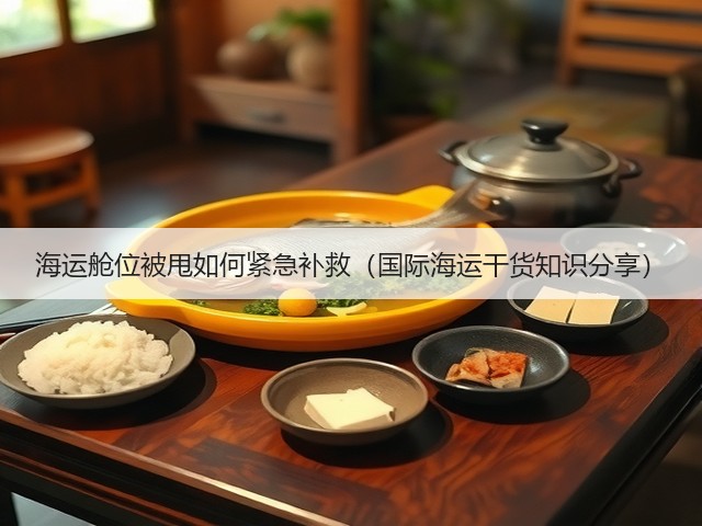 海运舱位被甩如何紧急补救(国际海运干货知识分享)(图3) 海运舱位被甩如何紧急补救(国际海运干货知识分享)(图3)