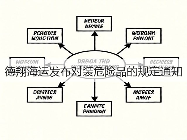德翔海运发布对装危险品的规定通知(图2)