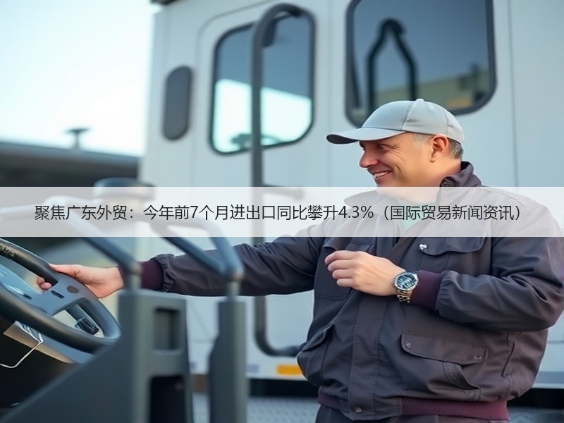 聚焦广东外贸：今年前7个月进出口同比攀升4.3%（国际贸易新闻资讯）