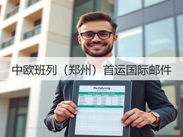 中欧班列（郑州）首运国际邮件(图2)