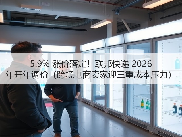 5.9% 涨价落定!联邦快递 2026 年开年调价(跨境电商卖家迎三重成本压力)(图3) 5.9% 涨价落定!联邦快递 2026 年开年调价(跨境电商卖家迎三重成本压力)(图3)