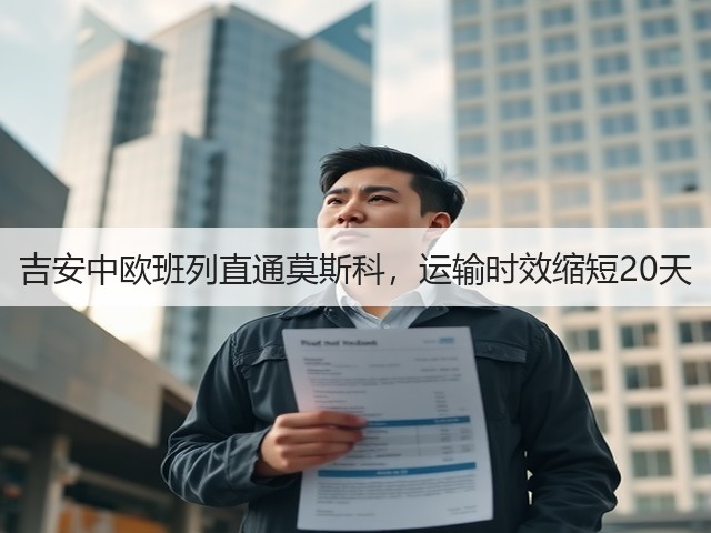 吉安中欧班列直通莫斯科，运输时效缩短20天(图3)