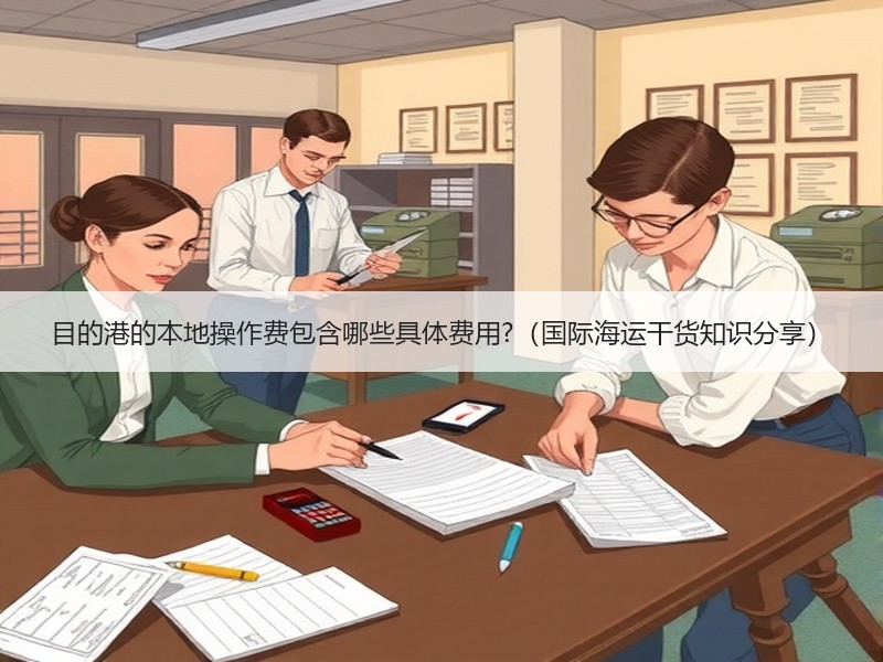 目的港的本地操作费包含哪些具体费用?（国际海运干货知识分享）