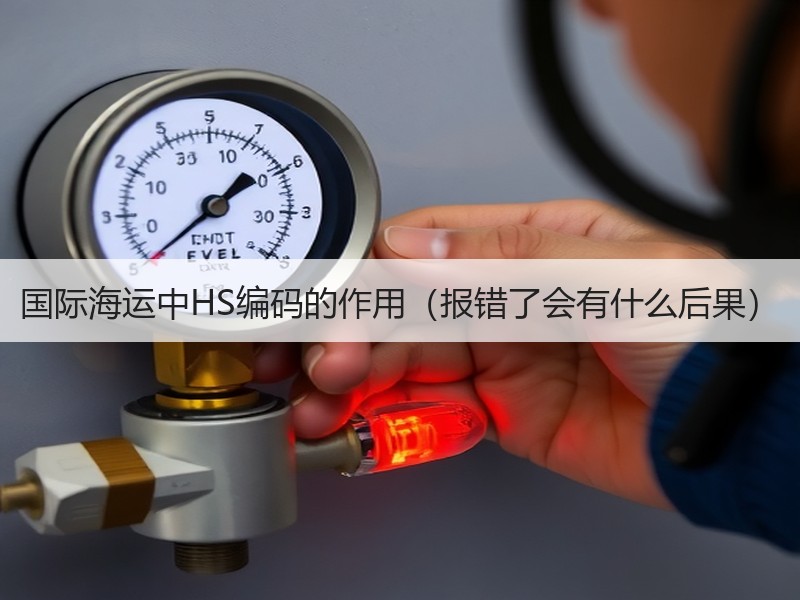 国际海运中HS编码的作用（报错了会有什么后果）