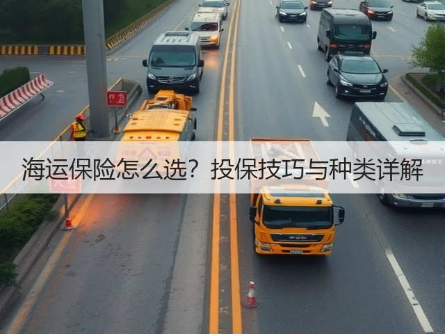 海运保险怎么选?投保技巧与种类详解(图1) 海运保险怎么选?投保技巧与种类详解(图1)