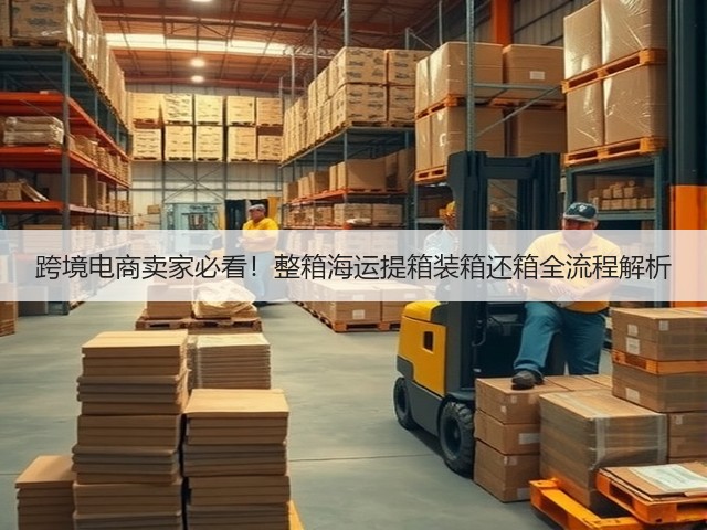跨境电商卖家必看!整箱海运提箱装箱还箱全流程解析(图3) 跨境电商卖家必看!整箱海运提箱装箱还箱全流程解析(图3)