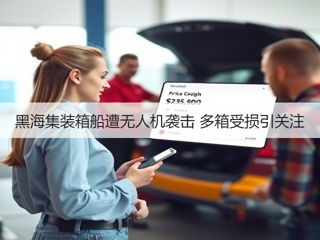 黑海集装箱船遭无人机袭击 多箱受损引关注(图1) 黑海集装箱船遭无人机袭击 多箱受损引关注(图1)