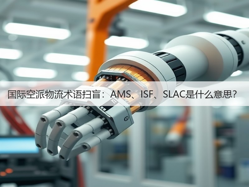 国际空派物流术语扫盲:AMS、ISF、SLAC是什么意思? 国际空派物流术语扫盲:AMS、ISF、SLAC是什么意思?