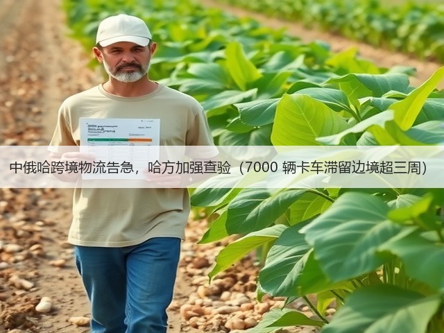 中俄哈跨境物流告急,哈方加强查验(7000 辆卡车滞留边境超三周)(图3) 中俄哈跨境物流告急,哈方加强查验(7000 辆卡车滞留边境超三周)(图3)