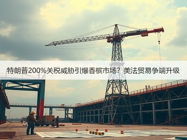 特朗普200%关税威胁引爆香槟市场?美法贸易争端升级(图1) 特朗普200%关税威胁引爆香槟市场?美法贸易争端升级(图1)