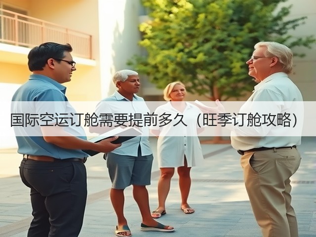 国际空运订舱需要提前多久(旺季订舱攻略)(图3) 国际空运订舱需要提前多久(旺季订舱攻略)(图3)