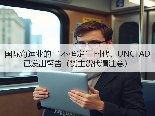 国际海运业的 “不确定” 时代,UNCTAD 已发出警告(货主货代请注意)(图3) 国际海运业的 “不确定” 时代,UNCTAD 已发出警告(货主货代请注意)(图3)