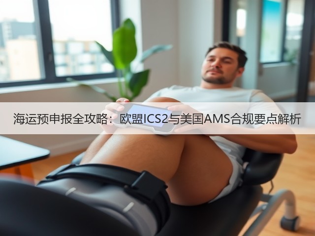 海运预申报全攻略:欧盟ICS2与美国AMS合规要点解析(图1) 海运预申报全攻略:欧盟ICS2与美国AMS合规要点解析(图1)