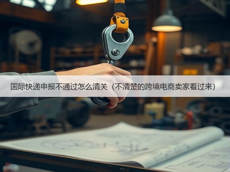 国际快递申报不通过怎么清关(不清楚的跨境电商卖家看过来) 国际快递申报不通过怎么清关(不清楚的跨境电商卖家看过来)