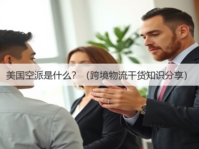 美国空派是什么?(跨境物流干货知识分享)(图2) 美国空派是什么?(跨境物流干货知识分享)(图2)