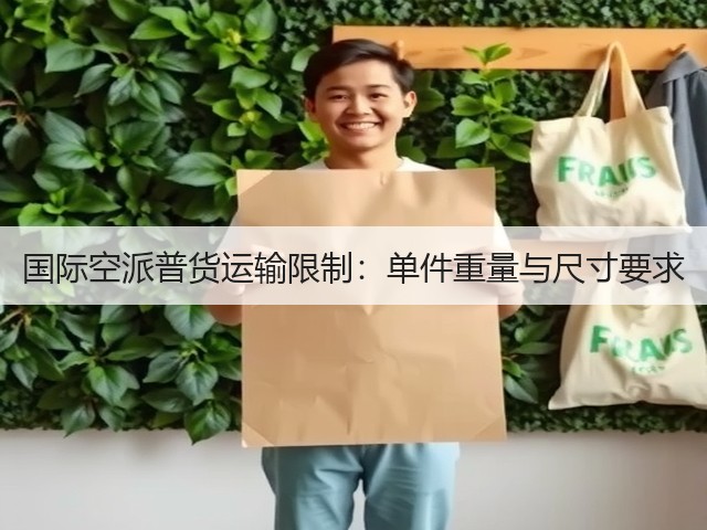 国际空派普货运输限制:单件重量与尺寸要求(图1) 国际空派普货运输限制:单件重量与尺寸要求(图1)