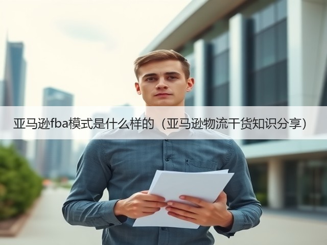 亚马逊fba模式是什么样的(亚马逊物流干货知识分享)(图1) 亚马逊fba模式是什么样的(亚马逊物流干货知识分享)(图1)