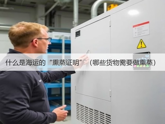 什么是海运的“熏蒸证明”(哪些货物需要做熏蒸)(图1) 什么是海运的“熏蒸证明”(哪些货物需要做熏蒸)(图1)