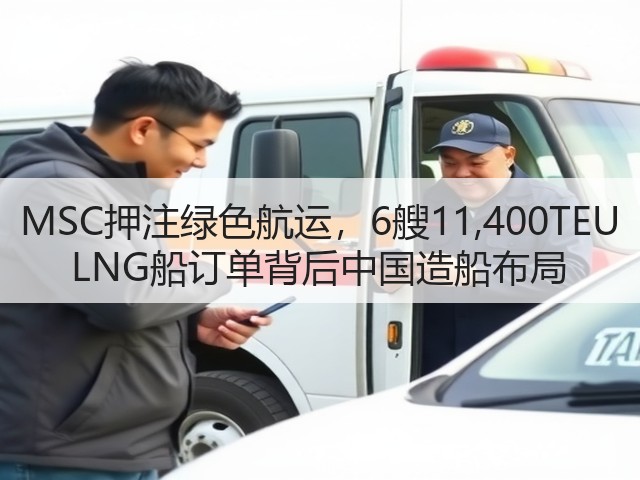 MSC押注绿色航运,6艘11,400TEU LNG船订单背后中国造船布局(图3) MSC押注绿色航运,6艘11,400TEU LNG船订单背后中国造船布局(图3)