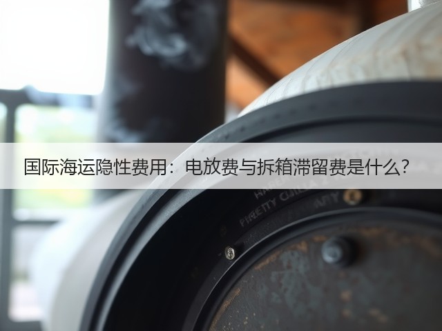 国际海运隐性费用:电放费与拆箱滞留费是什么?(图1) 国际海运隐性费用:电放费与拆箱滞留费是什么?(图1)