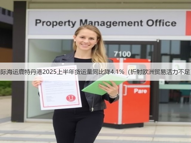 国际海运鹿特丹港2025上半年货运量同比降4.1%(折射欧洲贸易活力不足)(图2) 国际海运鹿特丹港2025上半年货运量同比降4.1%(折射欧洲贸易活力不足)(图2)