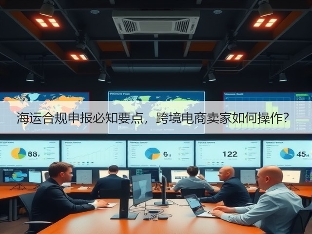海运合规申报必知要点,跨境电商卖家如何操作?(图1) 海运合规申报必知要点,跨境电商卖家如何操作?(图1)