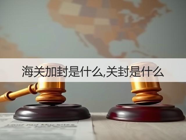 海关加封是什么,关封是什么(图2) 海关加封是什么,关封是什么(图2)