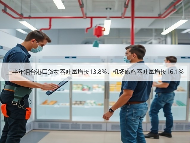 上半年烟台港口货物吞吐量增长13.8%,机场旅客吞吐量增长16.1%(图2) 上半年烟台港口货物吞吐量增长13.8%,机场旅客吞吐量增长16.1%(图2)