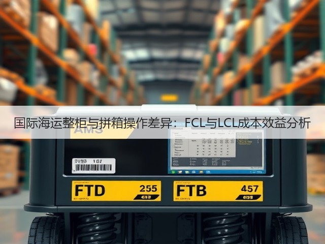 国际海运整柜与拼箱操作差异:FCL与LCL成本效益分析(图1) 国际海运整柜与拼箱操作差异:FCL与LCL成本效益分析(图1)