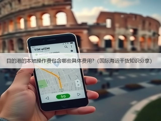 目的港的本地操作费包含哪些具体费用?（国际海运干货知识分享）(图2)