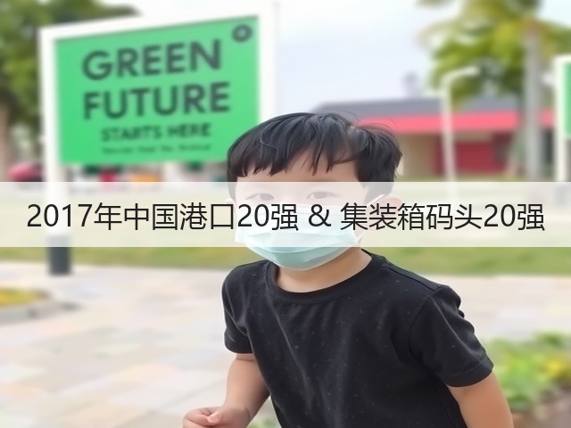 2017年中国港口20强 & 集装箱码头20强(图2) 2017年中国港口20强 & 集装箱码头20强(图2)