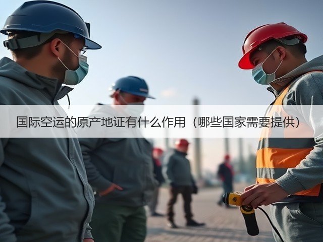 国际空运的原产地证有什么作用(哪些国家需要提供)(图3) 国际空运的原产地证有什么作用(哪些国家需要提供)(图3)