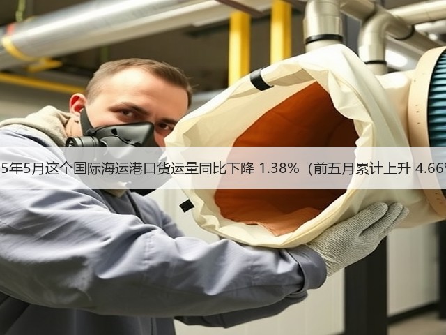2025年5月这个国际海运港口货运量同比下降 1.38%（前五月累计上升 4.66%）(图2)