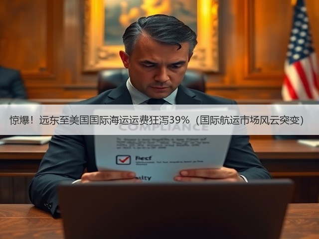 惊爆！远东至美国国际海运运费狂泻39%（国际航运市场风云突变）(图1)