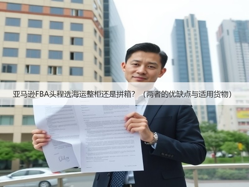 亚马逊FBA头程选海运整柜还是拼箱？（两者的优缺点与适用货物）