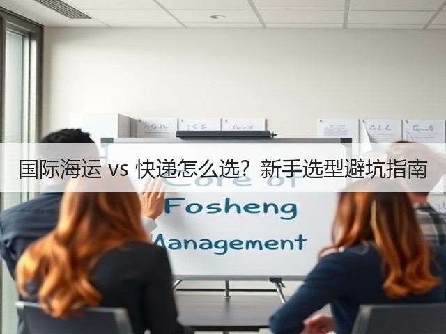 国际海运 vs 快递怎么选？新手选型避坑指南(图2)