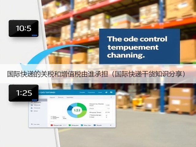 国际快递的关税和增值税由谁承担(国际快递干货知识分享)(图1) 国际快递的关税和增值税由谁承担(国际快递干货知识分享)(图1)